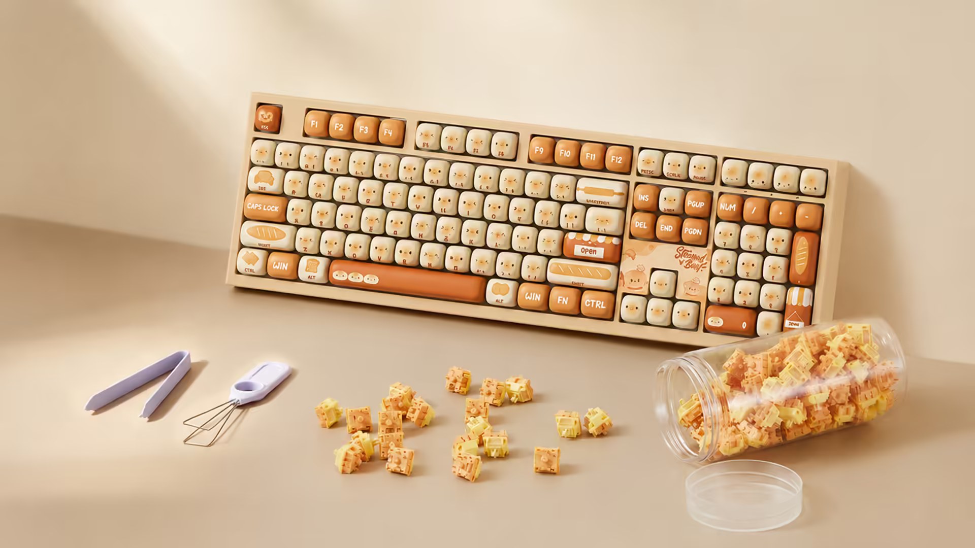 Akko Creamy Yellow U1 Switch