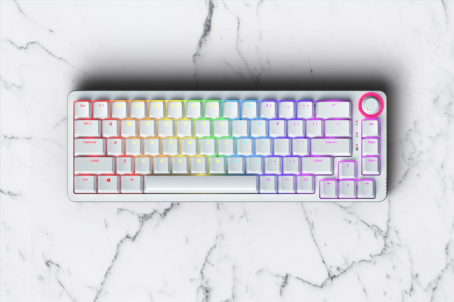Kono 67 degree compact wireless mechanical keyboard with RGB lighting