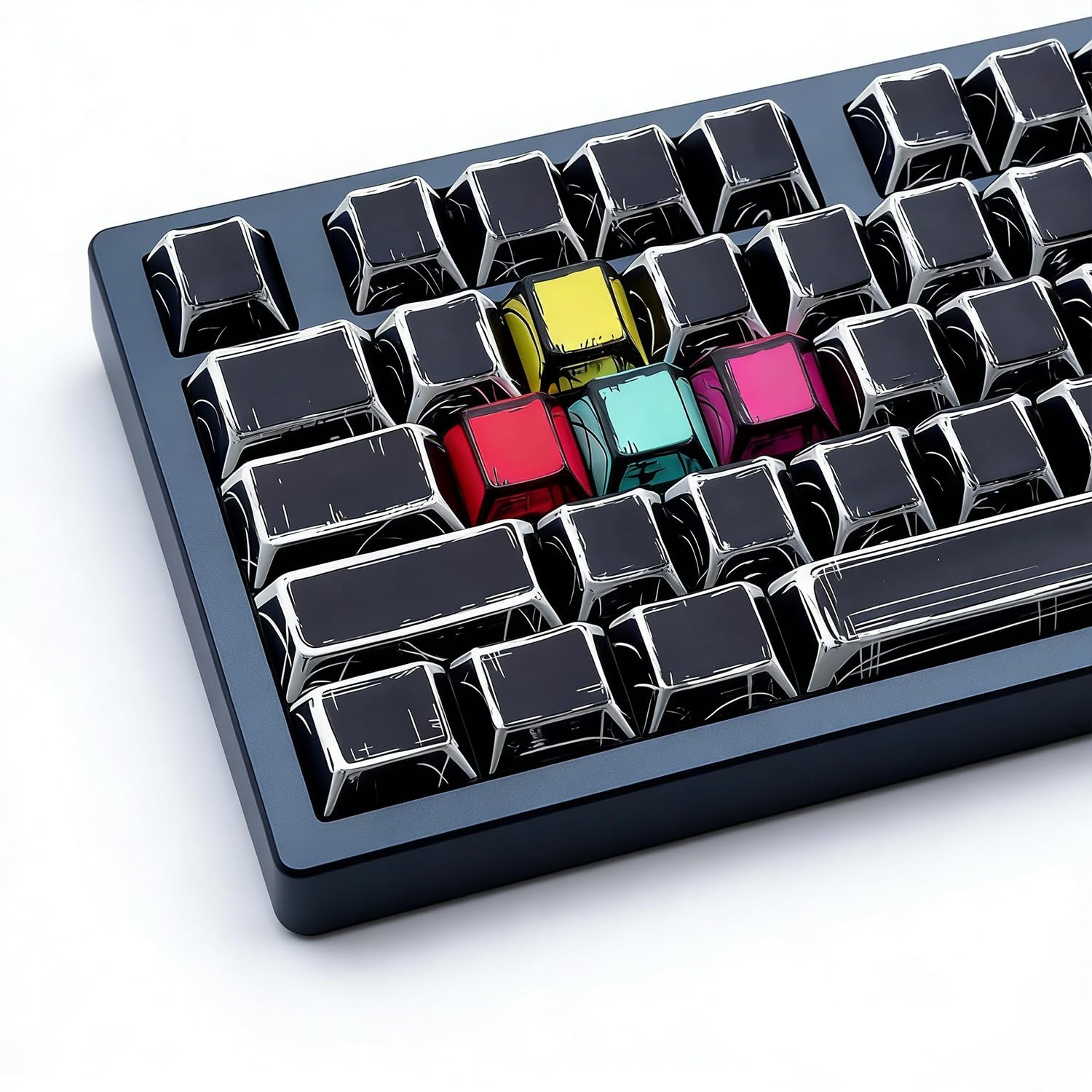 Black Manga Shine-Through