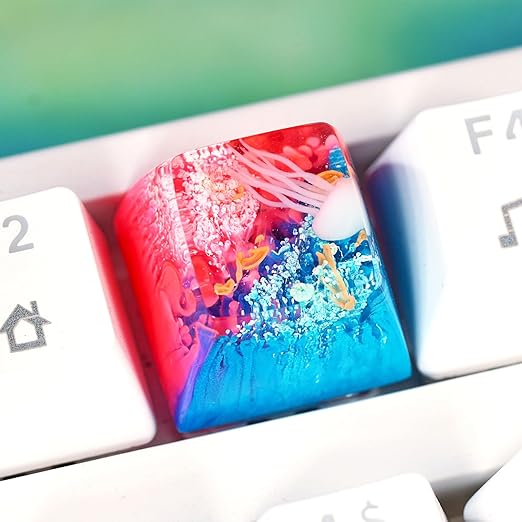 Jellyfish Artisan Keycap