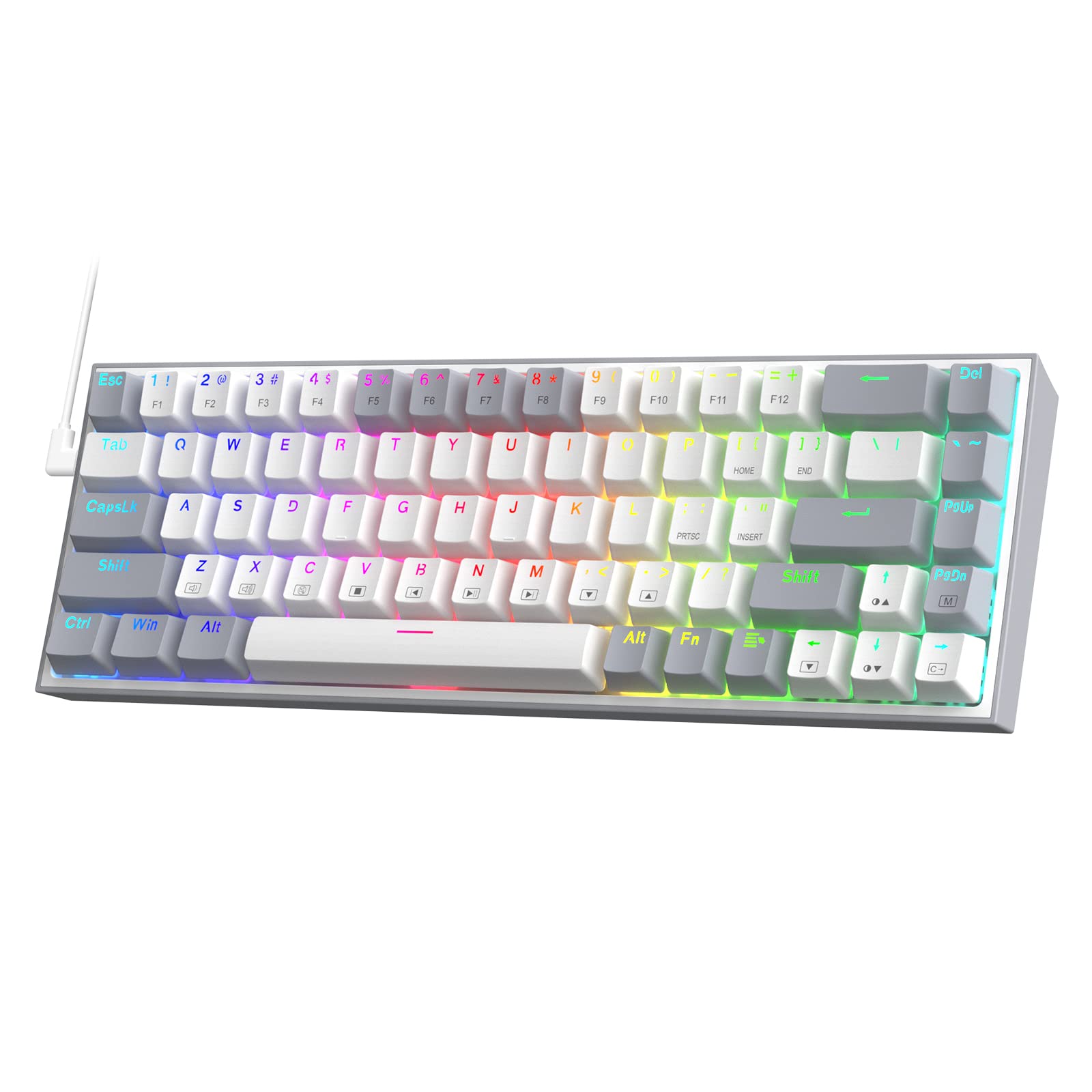 Redragon K631 Gery 65%