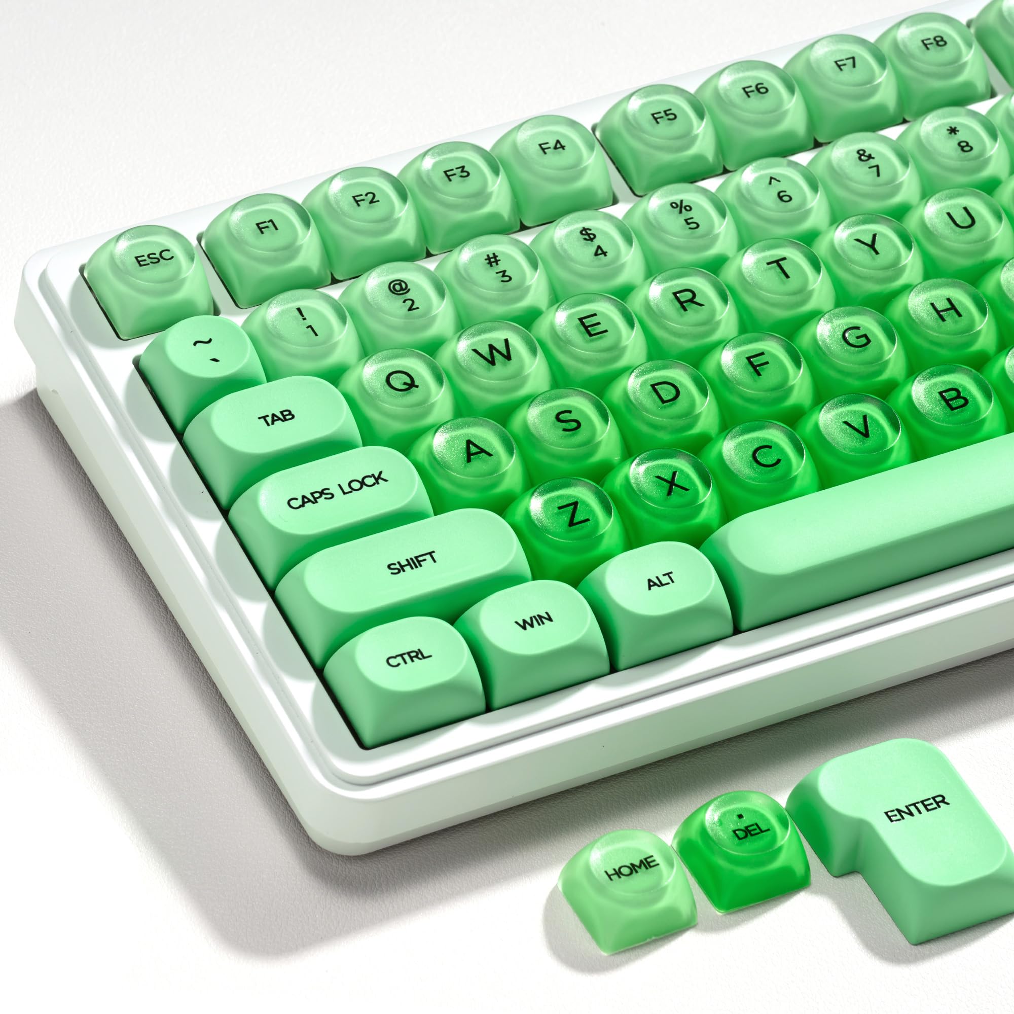 XVX Green Apple Jelly HOA Profile PBT Keycaps